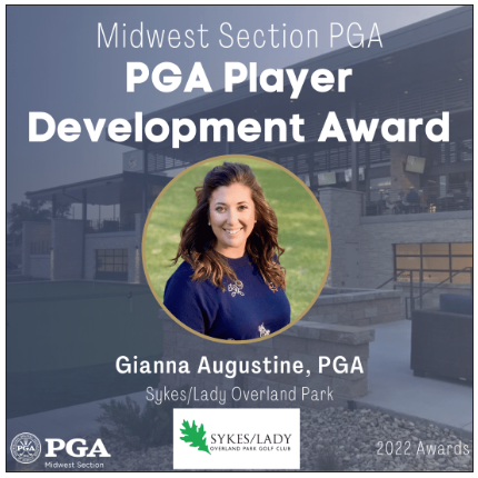 Gianna Player Development Award 2022